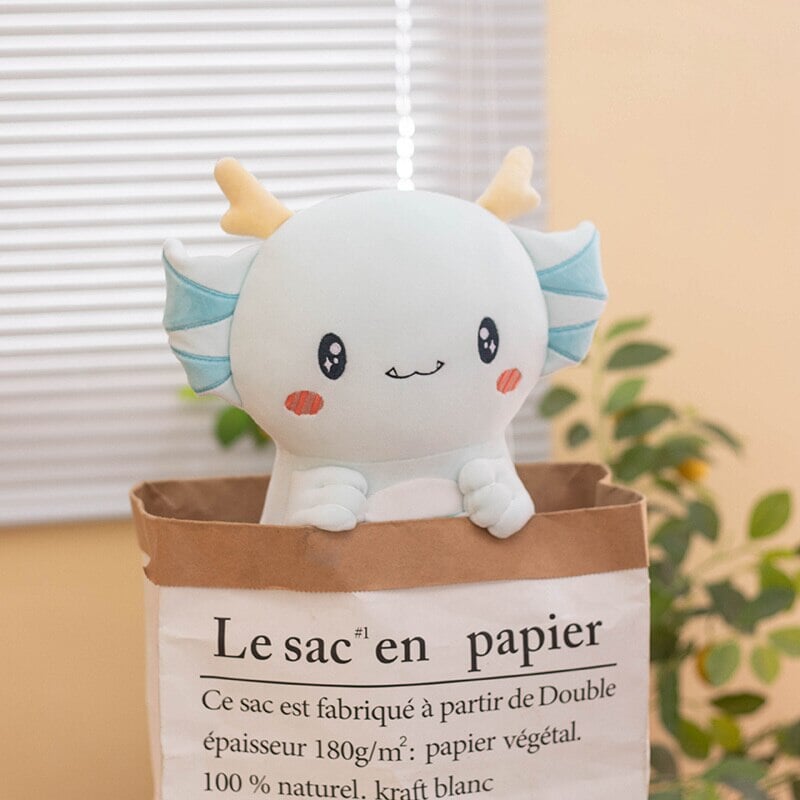 BowLift | Kawaii Axolotl Dragon Plush