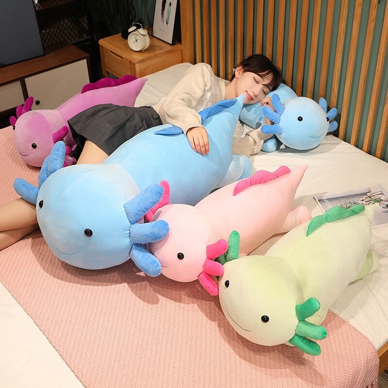 BowLift | Kawaii Axolotl Salamander Plushie Family