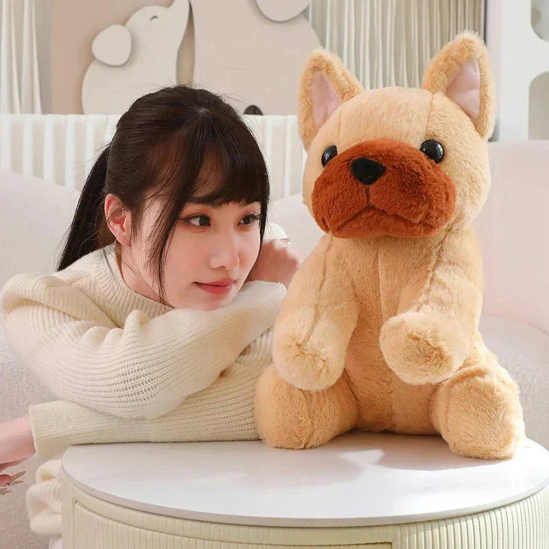 BowLift | Kawaii Biege White French Bulldog Plushies
