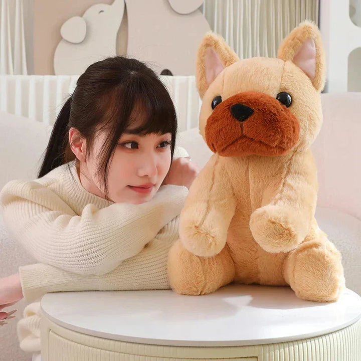 BowLift | Kawaii Biege White French Bulldog Plushies