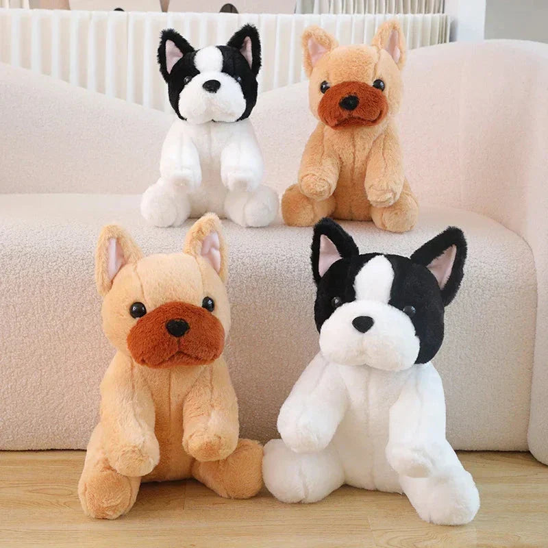 BowLift | Kawaii Biege White French Bulldog Plushies