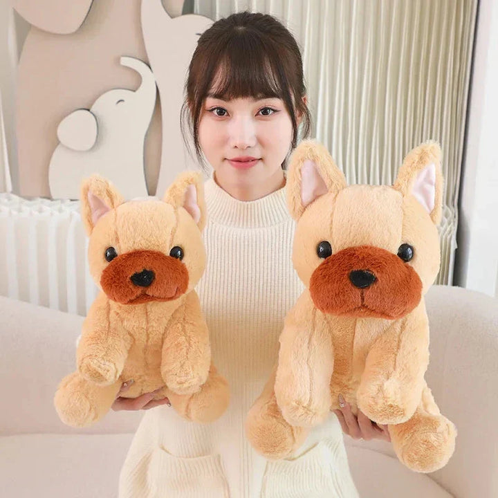 BowLift | Kawaii Biege White French Bulldog Plushies