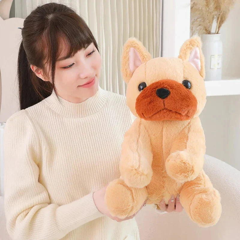 BowLift | Kawaii Biege White French Bulldog Plushies