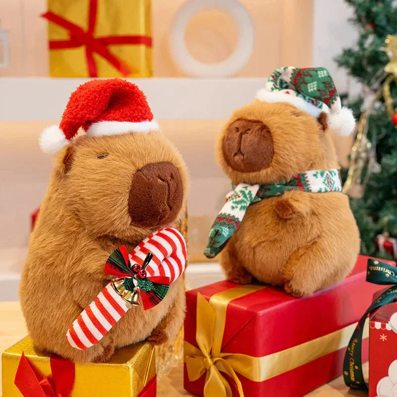 BowLift | Kawaii Capybara Christmas-themed Plushies