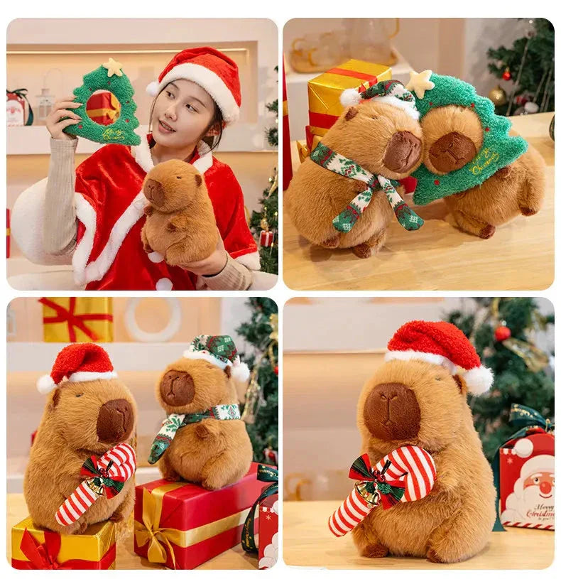 BowLift | Kawaii Capybara Christmas-themed Plushies
