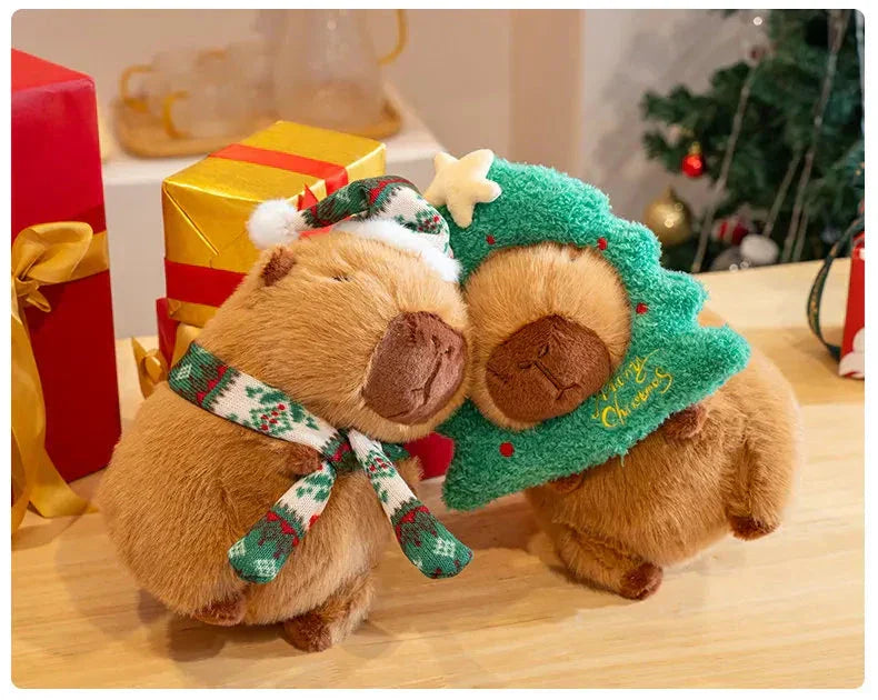 BowLift | Kawaii Capybara Christmas-themed Plushies