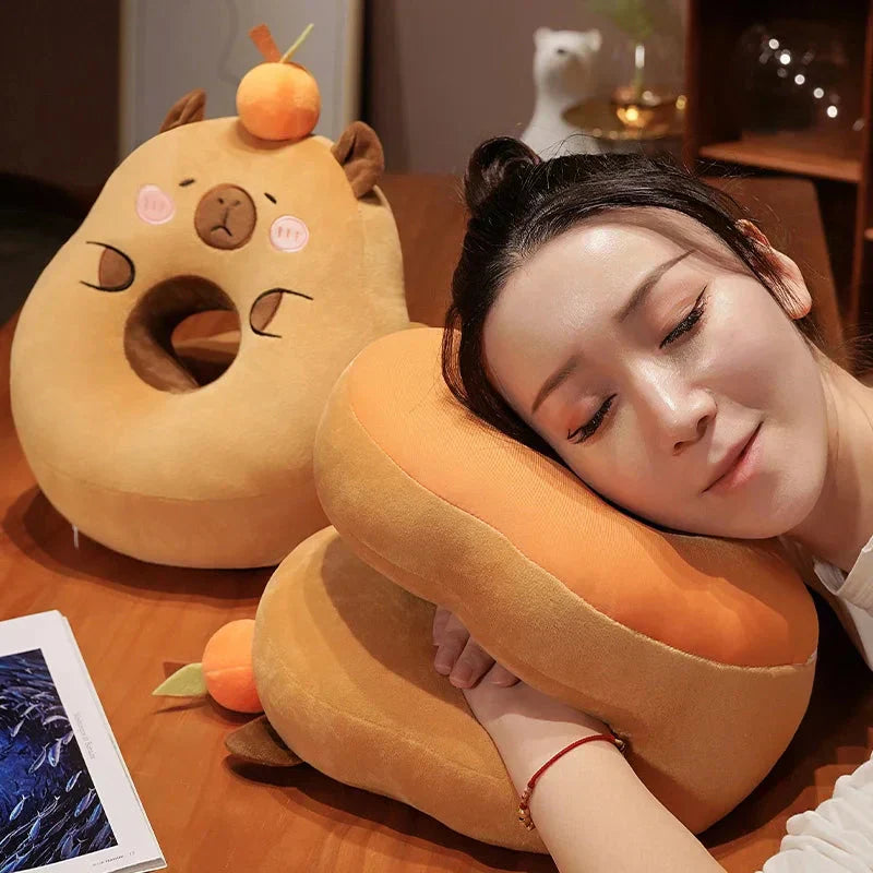BowLift | Kawaii Capybara Power Nap Head Rest Cushion
