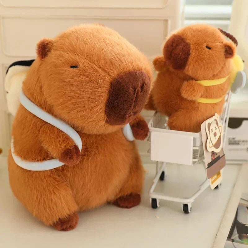 BowLift | Kawaii Capybara with Backpack Plush Collection