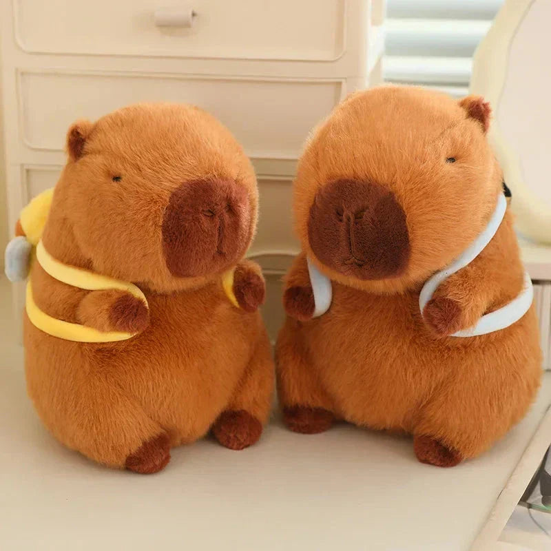 BowLift | Kawaii Capybara with Backpack Plush Collection