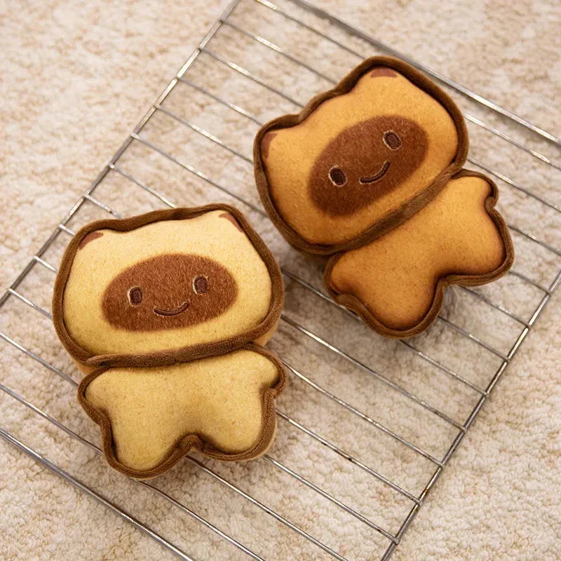 BowLift | Kawaii Cat Bread Biscuit Cookie Plushies
