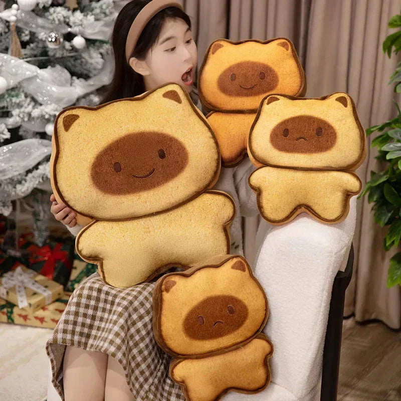 BowLift | Kawaii Cat Bread Biscuit Cookie Plushies