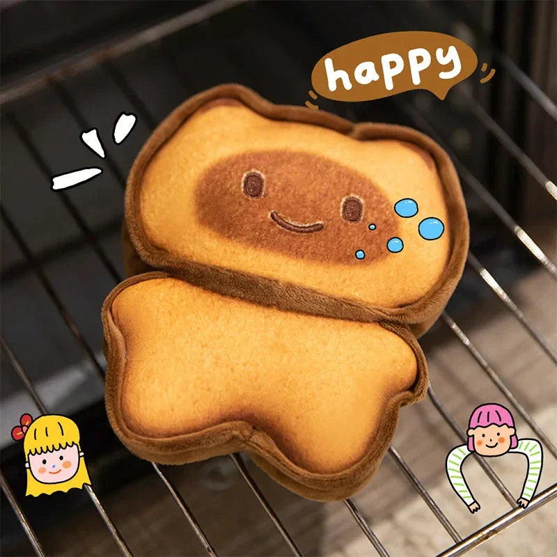 BowLift | Kawaii Cat Bread Biscuit Cookie Plushies