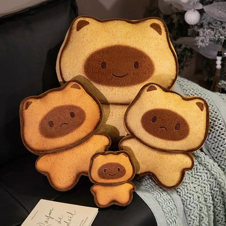 BowLift | Kawaii Cat Bread Biscuit Cookie Plushies
