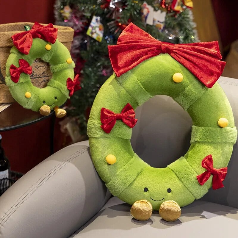 BowLift | Kawaii Christmas Tree Wreath Door Ring Plushies