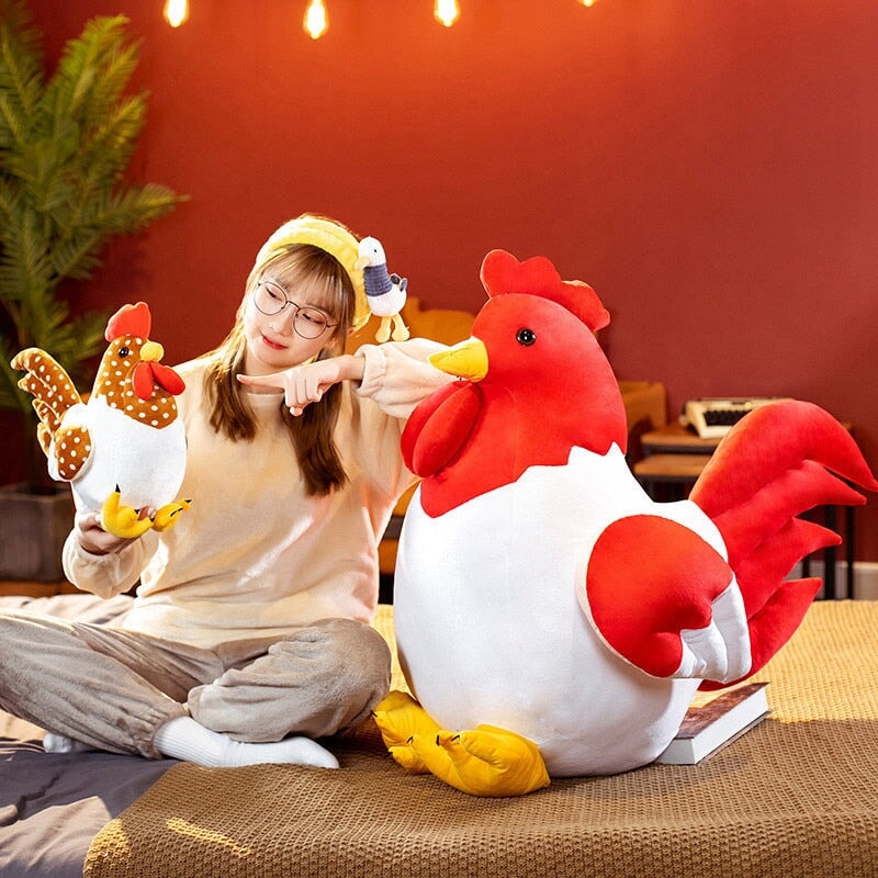 BowLift | Kawaii Chubby Chicken Plushie Family