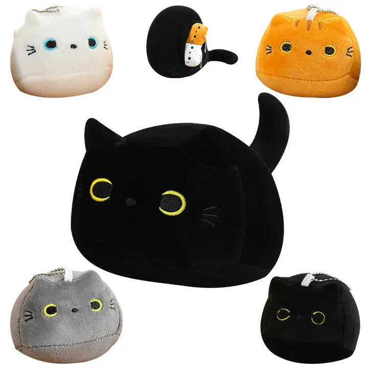 BowLift | Kawaii Chunky Cat Plushies with Kittens