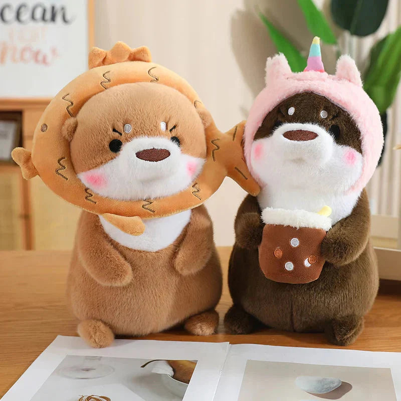 BowLift | Kawaii Dress-up Otter Plush