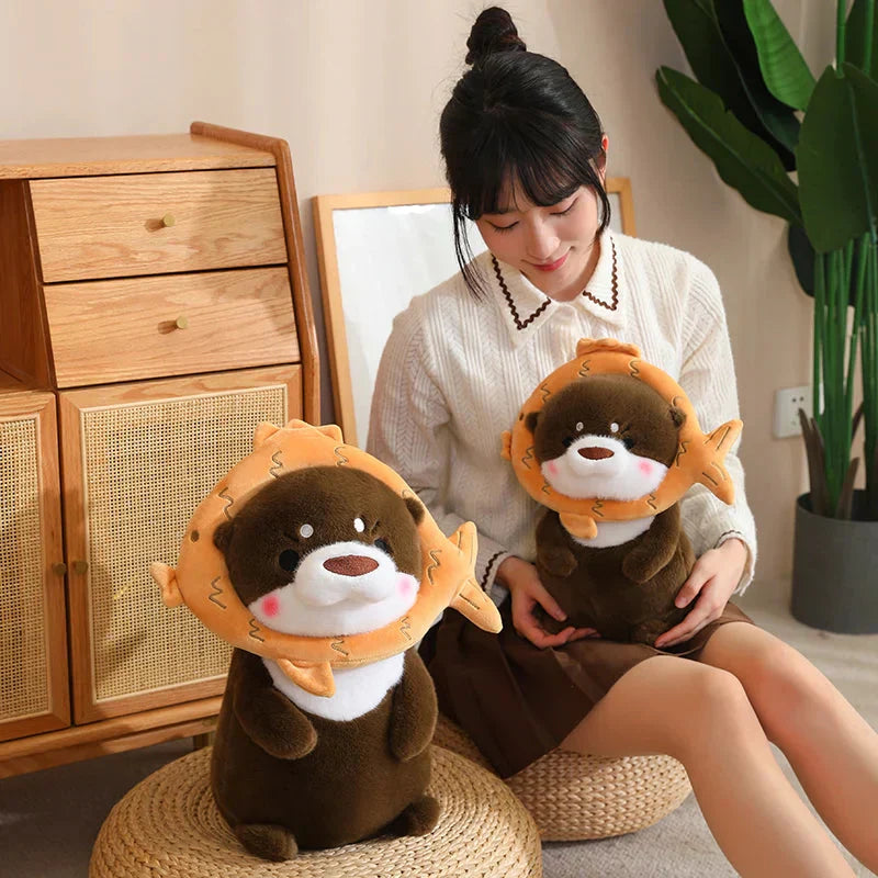 BowLift | Kawaii Dress-up Otter Plush