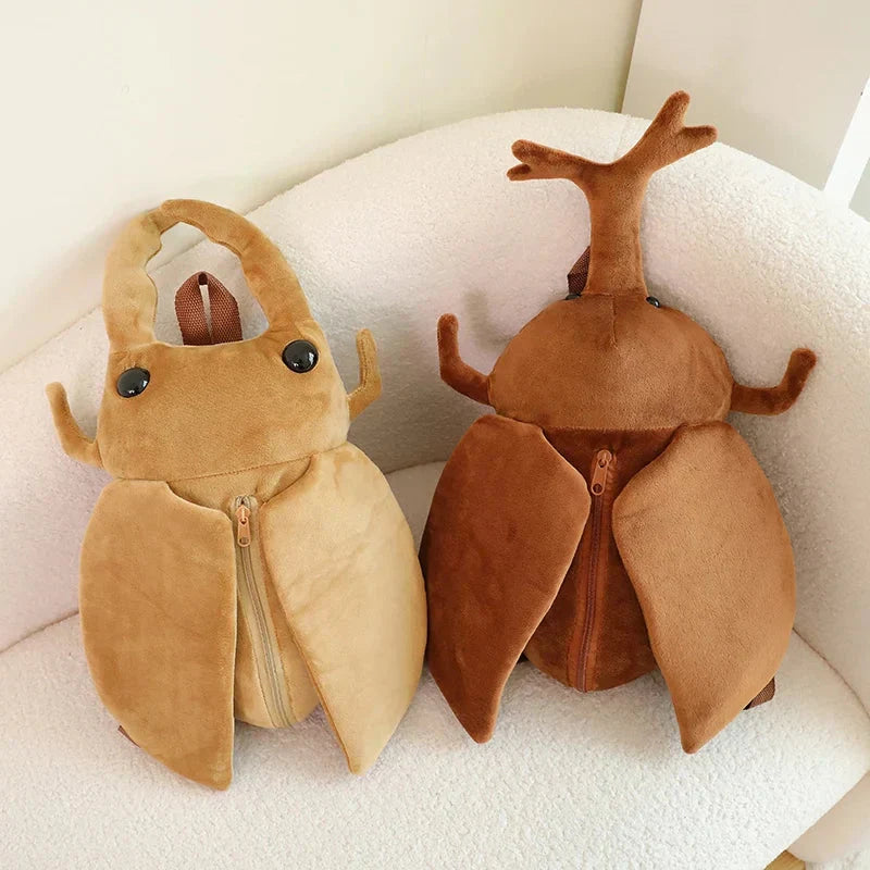 BowLift | Kawaii Dung Beetles Plush Backpacks