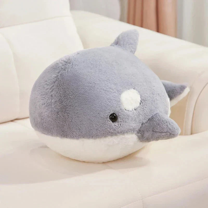 BowLift | Kawaii Fluffy Gray Blue Killer Whale Plushies
