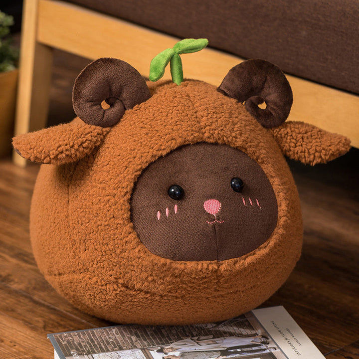 BowLift | Kawaii Fluffy Sheep Goat Ram Plushie