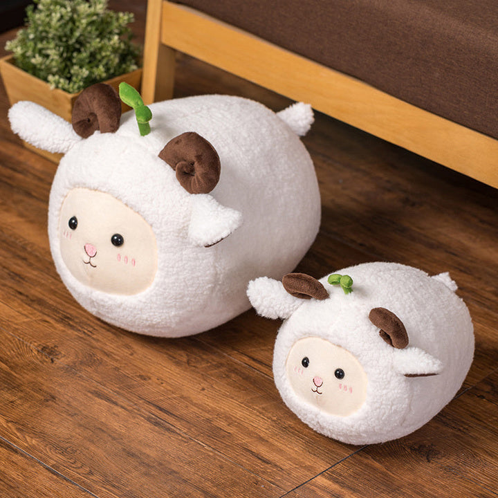 BowLift | Kawaii Fluffy Sheep Goat Ram Plushie