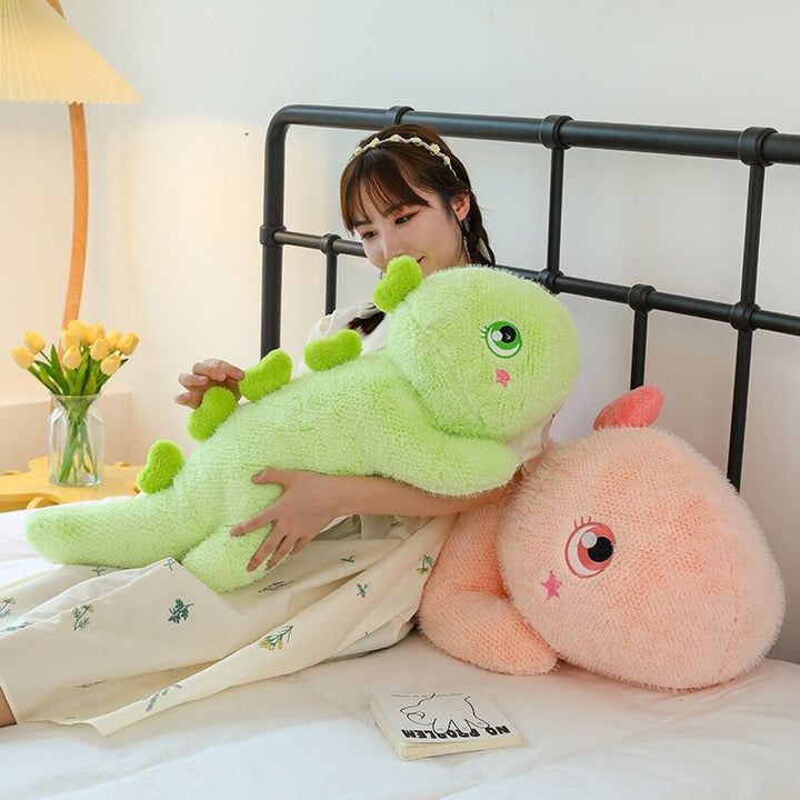 BowLift | Kawaii Fluffy Stegosaurus Dinosaur Plushies
