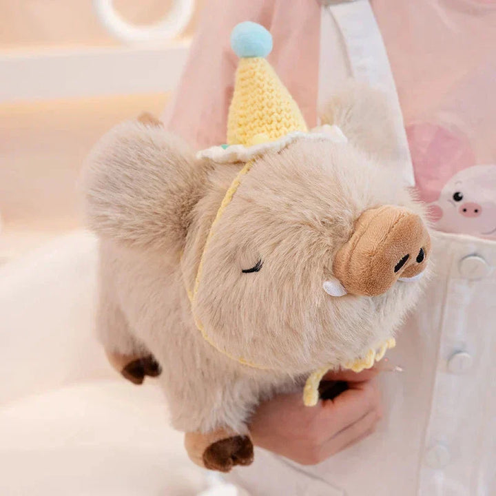 BowLift | Kawaii Fluffy Wild Boar Plushie
