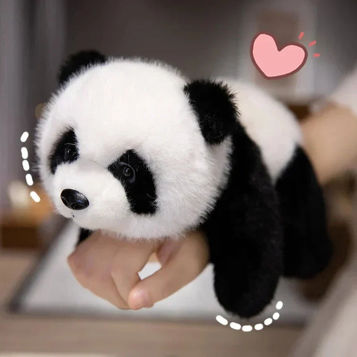 BowLift | Kawaii Fuzzy Black Brown Panda Plushies