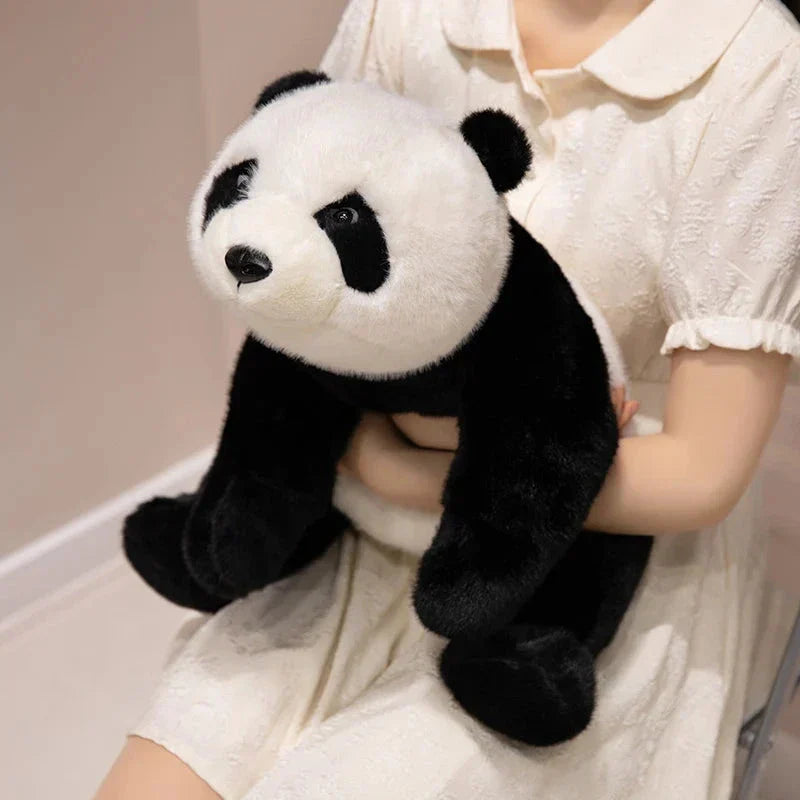 BowLift | Kawaii Fuzzy Black Brown Panda Plushies