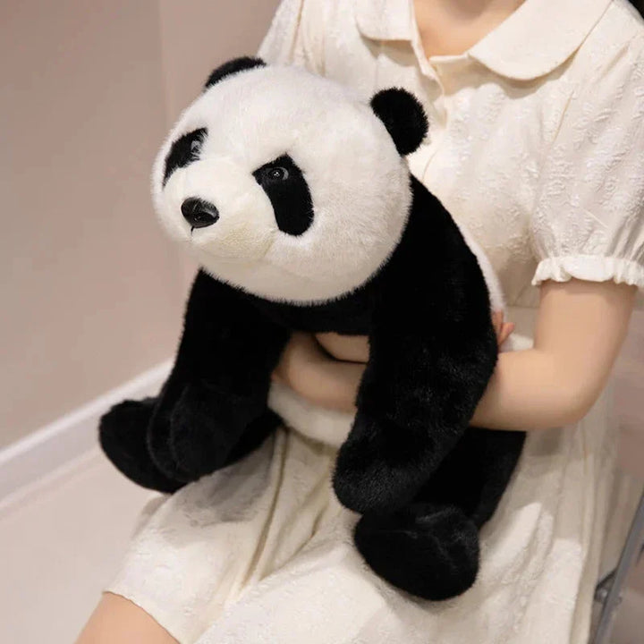 BowLift | Kawaii Fuzzy Black Brown Panda Plushies