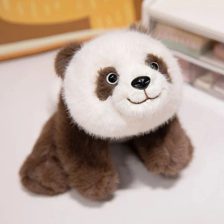 BowLift | Kawaii Fuzzy Black Brown Panda Plushies