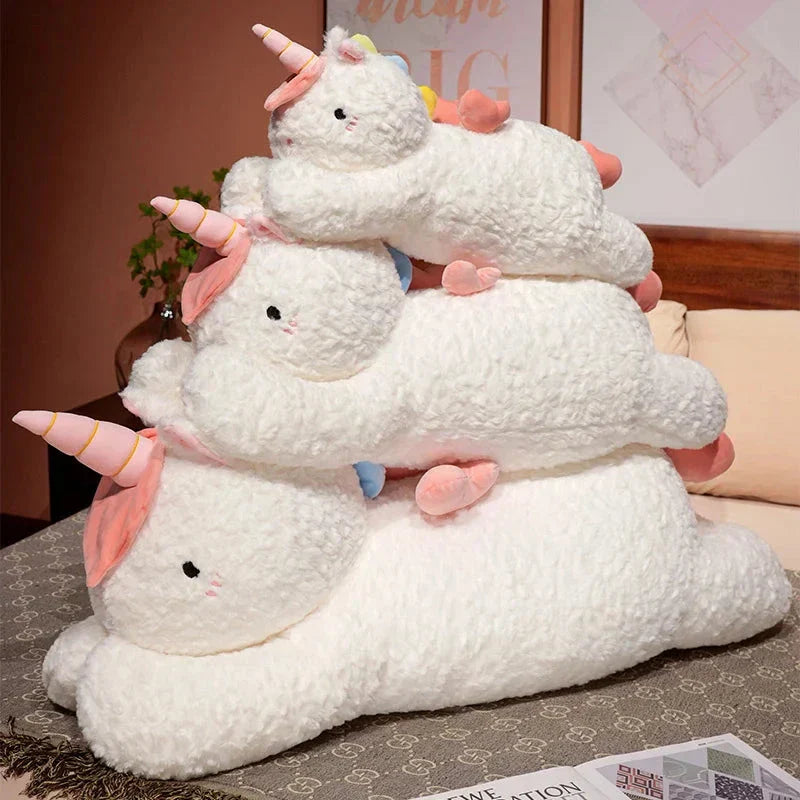 BowLift | Kawaii Giant Chibi White Unicorn Plushie