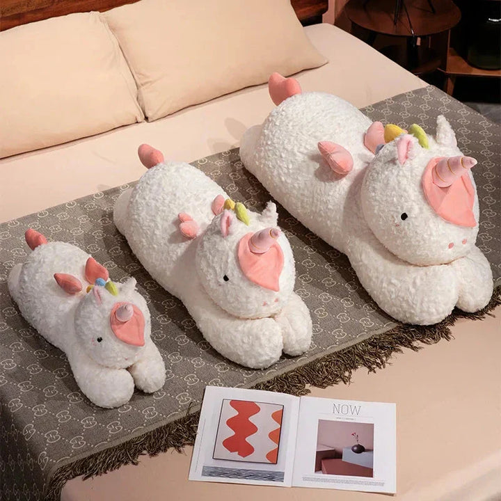 BowLift | Kawaii Giant Chibi White Unicorn Plushie
