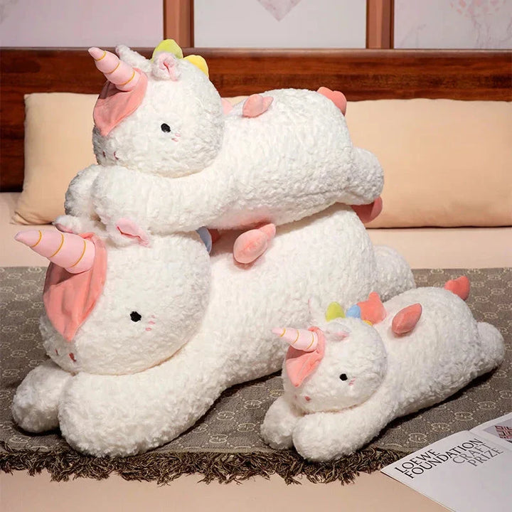 BowLift | Kawaii Giant Chibi White Unicorn Plushie