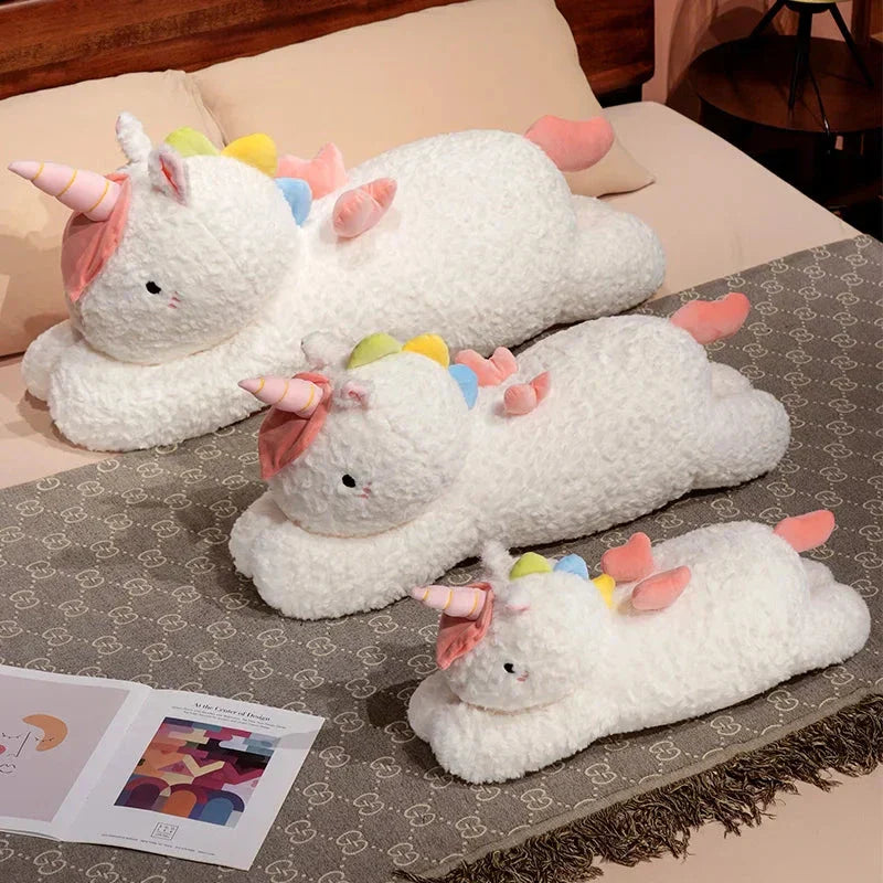 BowLift | Kawaii Giant Chibi White Unicorn Plushie