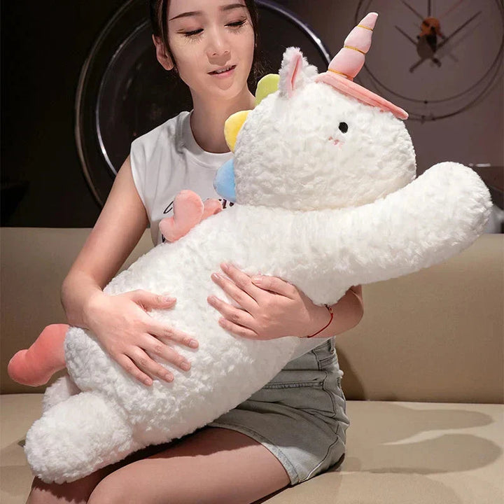 BowLift | Kawaii Giant Chibi White Unicorn Plushie