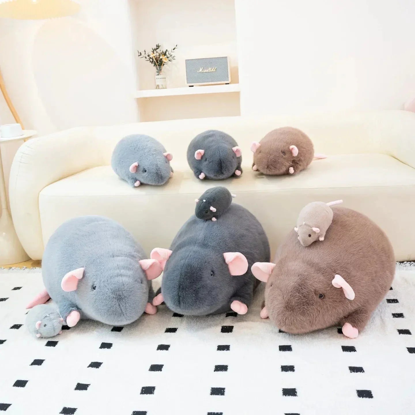 BowLift | Kawaii Giant Mouse Rat Plushies