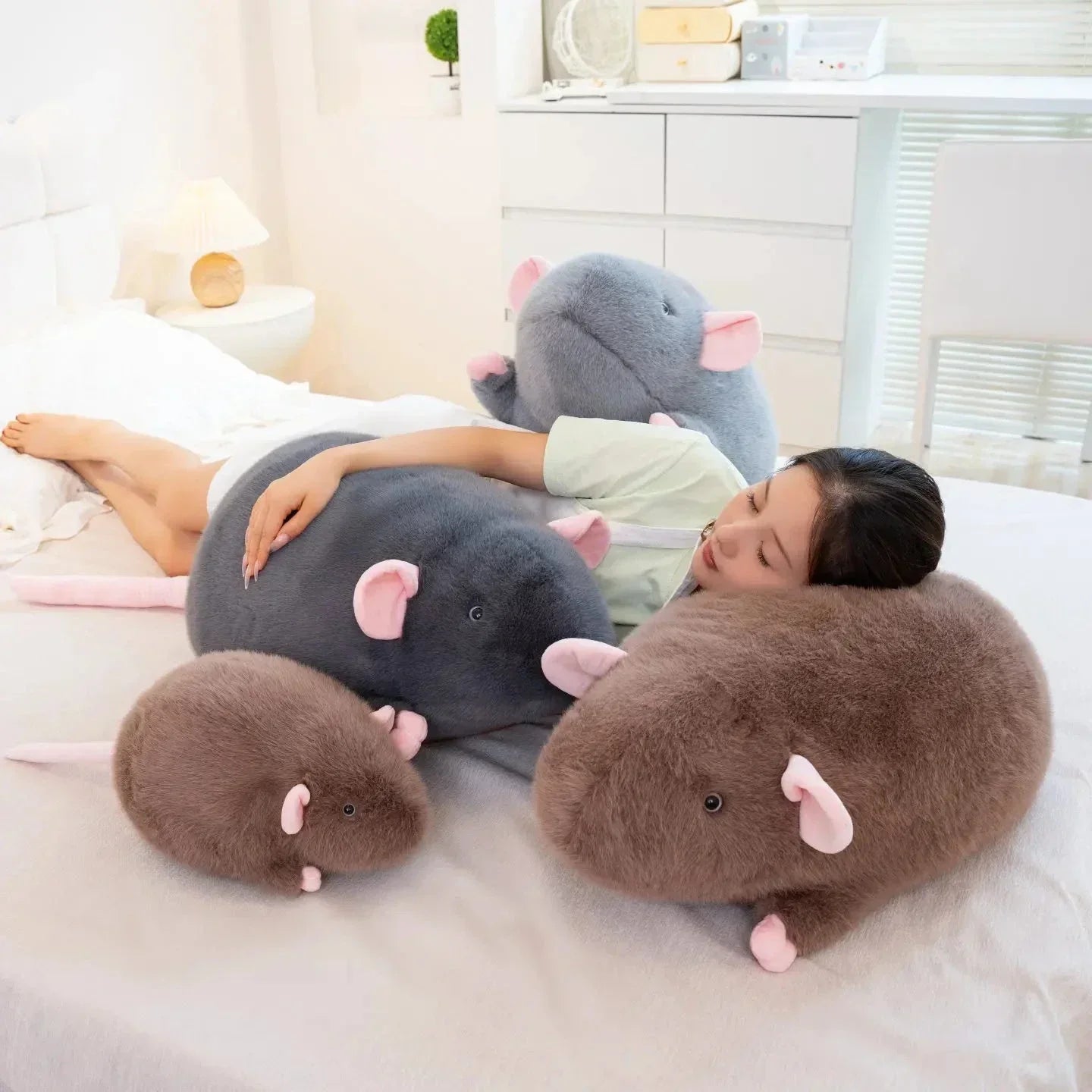 BowLift | Kawaii Giant Mouse Rat Plushies