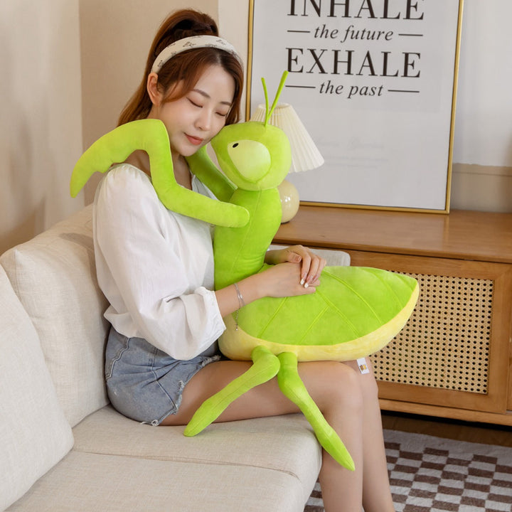 BowLift | Kawaii Green Praying Mantis Plushie
