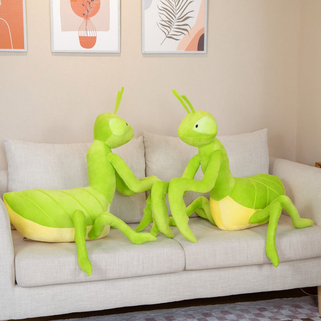 BowLift | Kawaii Green Praying Mantis Plushie