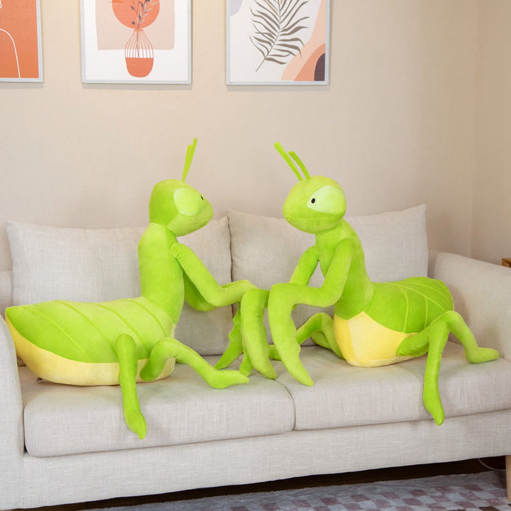 BowLift | Kawaii Green Praying Mantis Plushie