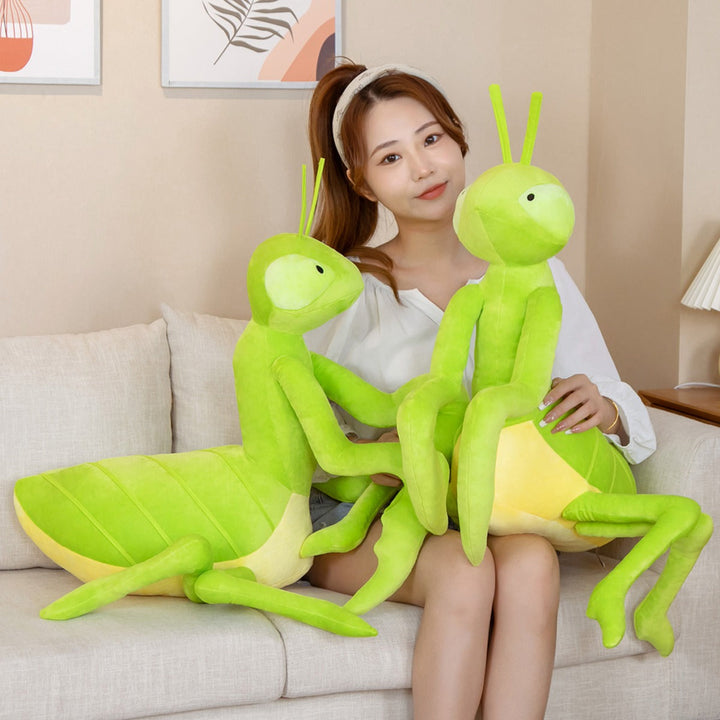 BowLift | Kawaii Green Praying Mantis Plushie