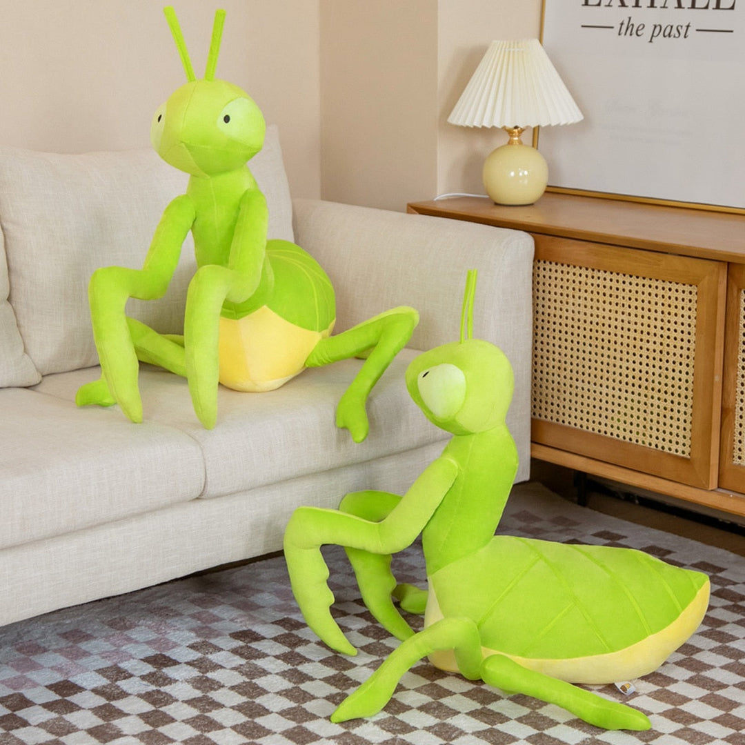 BowLift | Kawaii Green Praying Mantis Plushie