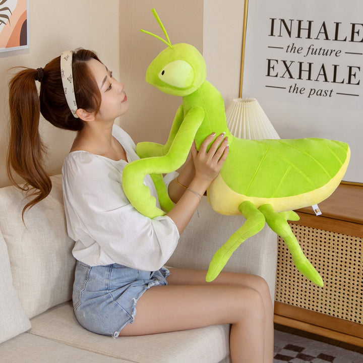 BowLift | Kawaii Green Praying Mantis Plushie