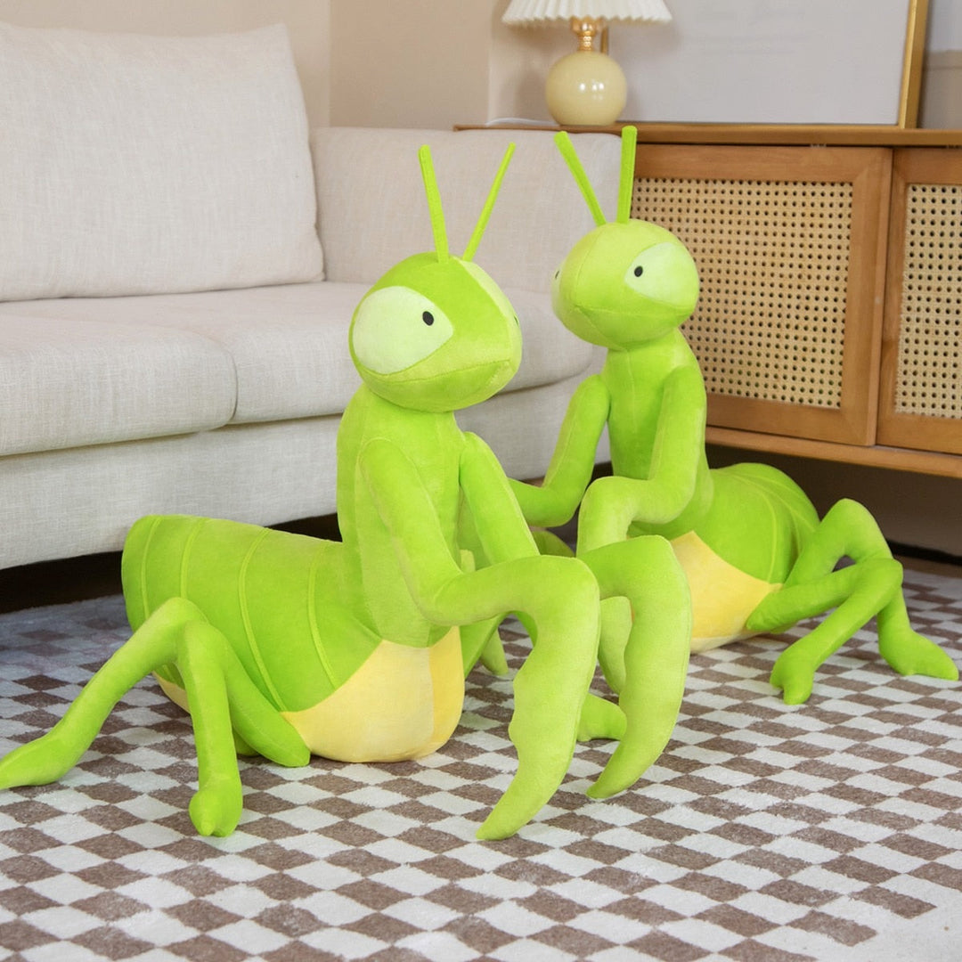 BowLift | Kawaii Green Praying Mantis Plushie