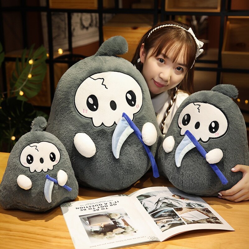 BowLift | Kawaii Grim Reaper & Ghost Halloween Plushies