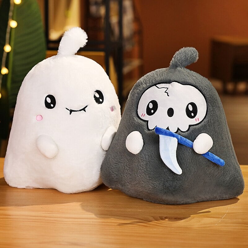 BowLift | Kawaii Grim Reaper & Ghost Halloween Plushies