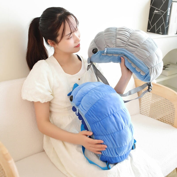 BowLift | Kawaii Isopod Plush Backpack