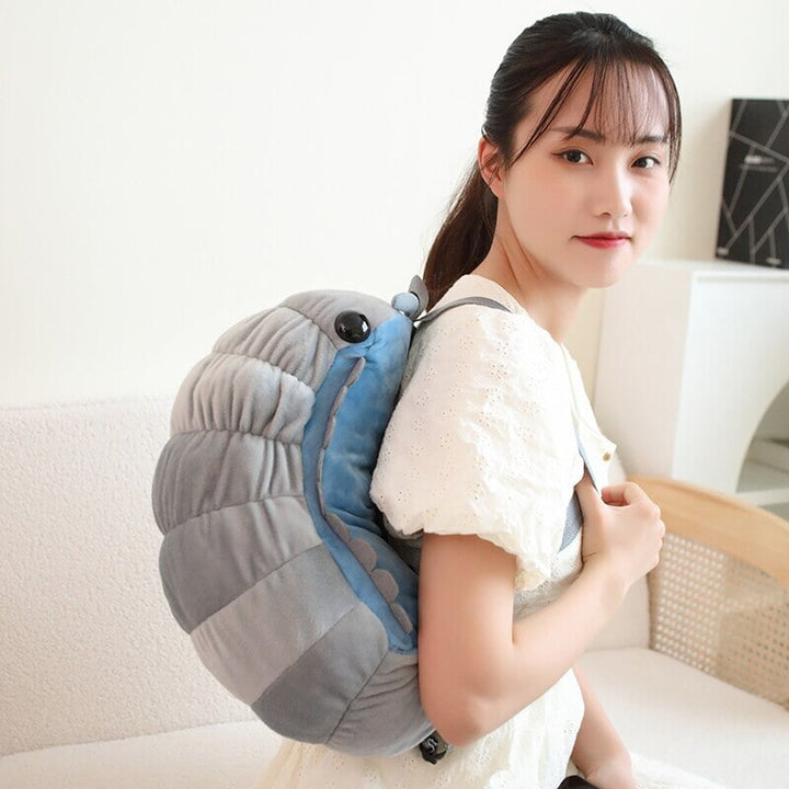 BowLift | Kawaii Isopod Plush Backpack